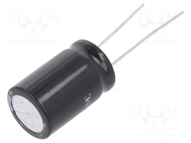 Electrolytic Capacitor, 1000 µF, 63 V, FS Series, ± 20%, Radial Leaded, 10000 hours @ 105°C