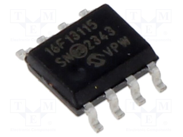 IC: PIC microcontroller; 32MHz; EUSART,GPIO,I2C,ICSP,SPI; SMD