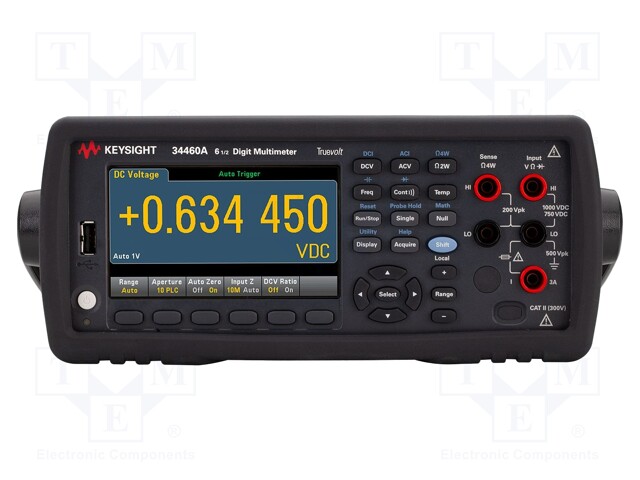 Benchtop multimeter; TFT 4,3" (480x272) 6,5 digit; 480x272