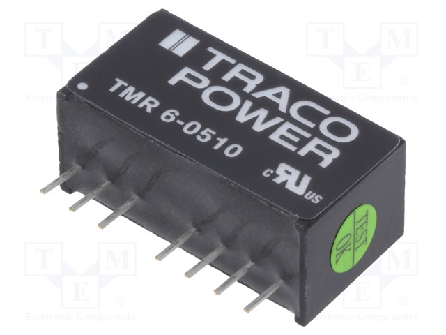 Converter: DC/DC; 6W; Uin: 4.5÷9V; 3.3VDC; Iout: 1300mA; SIP8; 4.8g