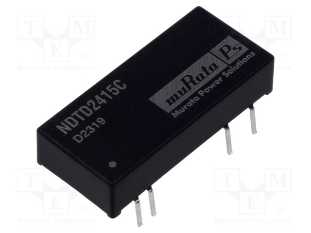 Converter: DC/DC; 3W; Uin: 18÷36V; Uout: 15VDC; Uout2: -15VDC; DIP