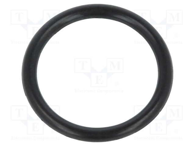 O-ring gasket; NBR; D: 1.5mm; Øint: 12mm; black; -30÷100°C