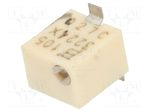 Potentiometer: mounting; multiturn; 1MΩ; 250mW; SMD; ±10%; linear