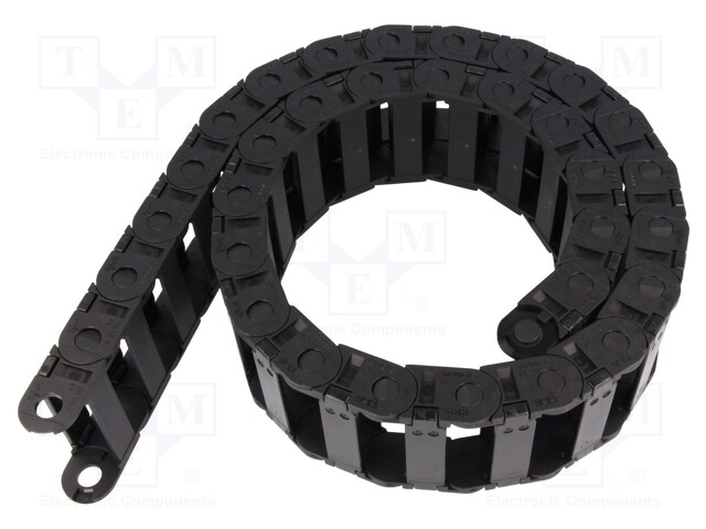 Cable chain; Series: B15; Bend.rad: 38mm; L: 1006mm; Int.width: 50mm