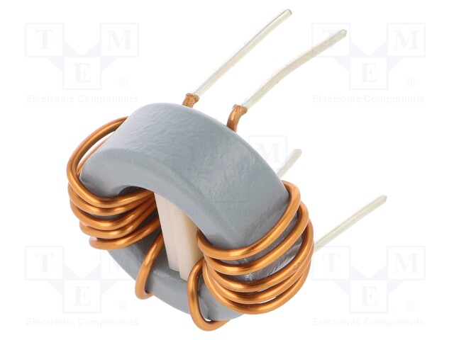 Inductor: wire; THT; 330uH; 10A; 4mΩ; 230VAC; 26x8mm; -20÷+50%; 10kHz