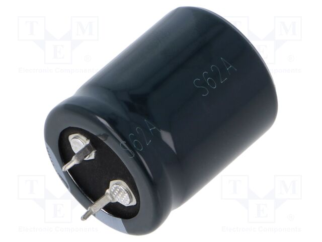 Capacitor: electrolytic; SNAP-IN; 220uF; 400VDC; Ø25.4x30mm; ±20%