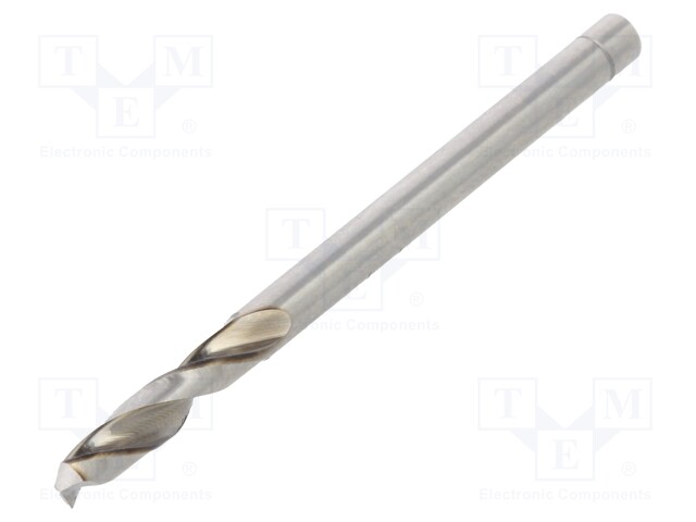 Drill bit; for metal; Ø: 3mm; L: 46mm; HSS-CO; Features: grind blade