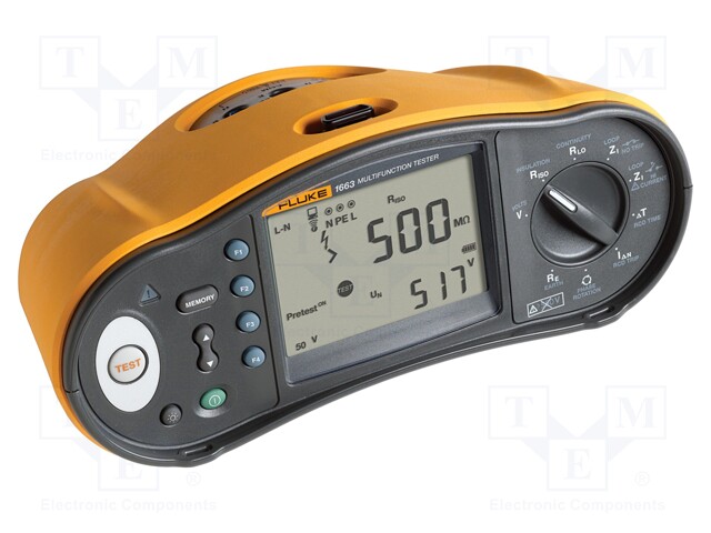 Appliance meter; LCD,with a backlit; 50V/100V/250V/500V/1000V