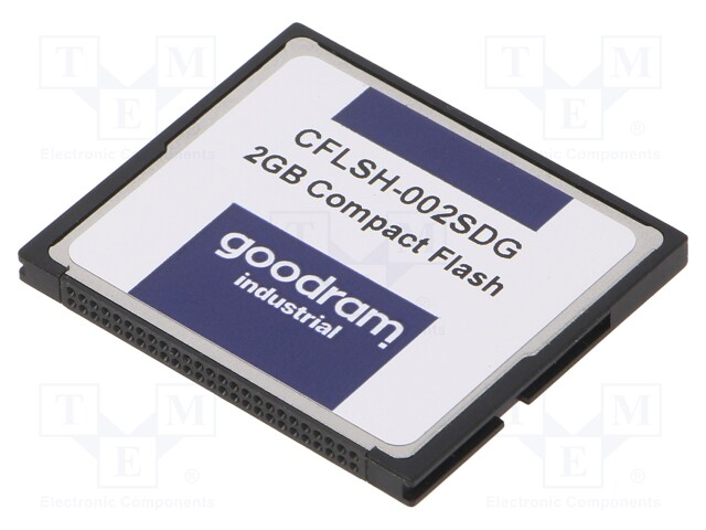Memory card; industrial; Compact Flash,SLC; 2GB; -40÷85°C