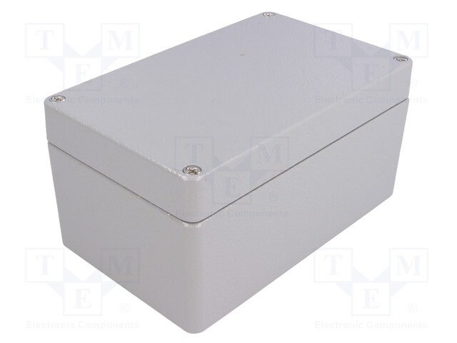 Enclosure: multipurpose; X: 100mm; Y: 160mm; Z: 81mm; ALUEIN; grey