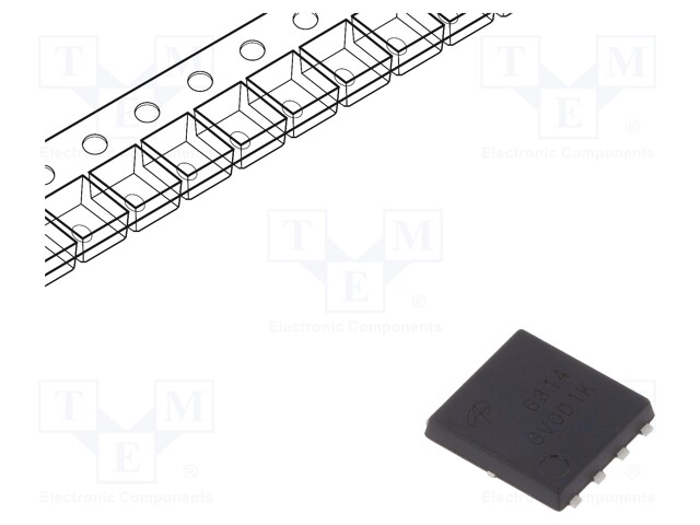 Transistor: N-MOSFET; unipolar; 30V; 53A; 13W; DFN5x6