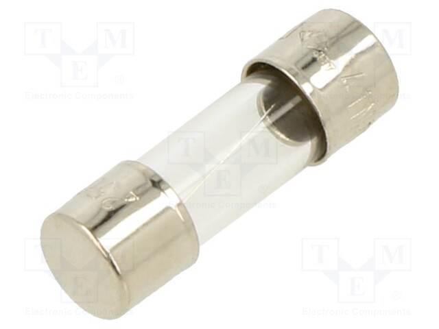 Fuse: fuse; 3.5A; 250VAC; glass; 4.5x15mm