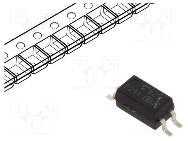 Optocoupler; SMD; Channels: 1; Out: transistor; Uinsul: 3.75kV; SO4