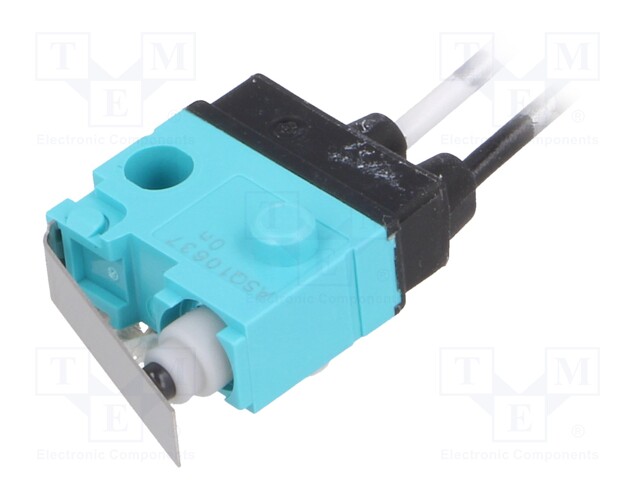 Microswitch SNAP ACTION; with lever; SPST-NO; 0.1A/30VDC; Pos: 2