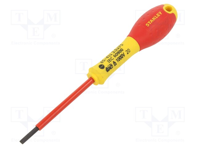 Screwdriver; slot; insulated; SL 3,5mm; Series: FATMAX®; 75mm