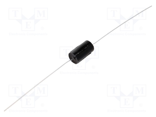 Capacitor: polypropylene; 0.22uF; 400VDC; ±2%; Ø9.5x18mm; -25÷85°C