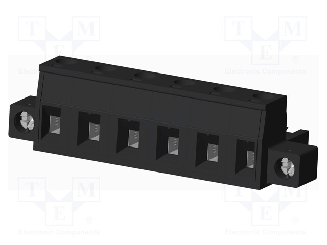 Connector: pluggable terminal block; plug; female; straight; 300V