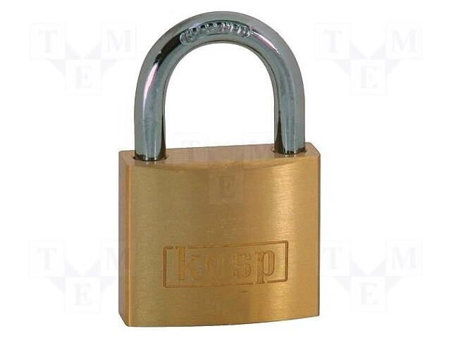 Padlock; brass; Application: gates,toolboxes,cabinets,sheds