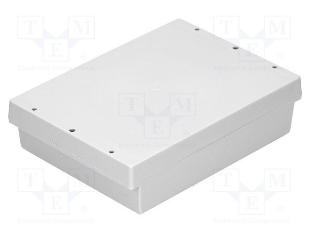 Enclosure: multipurpose; X: 144mm; Y: 198mm; Z: 53mm; polystyrene