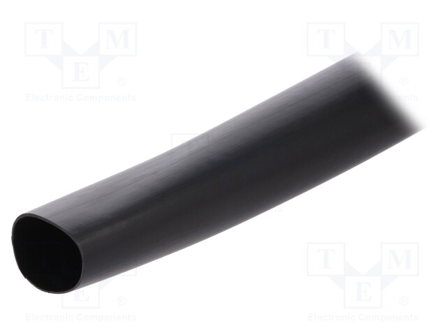 Insulating tube; Mat: PVC; black; -20÷125°C; Øint: 26mm; L: 70m