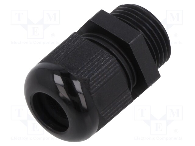 Cable gland; without nut; M20; 1.5; IP68; Mat: polyamide; black