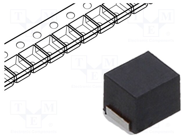 Inductor: wire; SMD; 1008; 33uH; 110mA; 7.1Ω; Q: 25; ftest: 2.52MHz