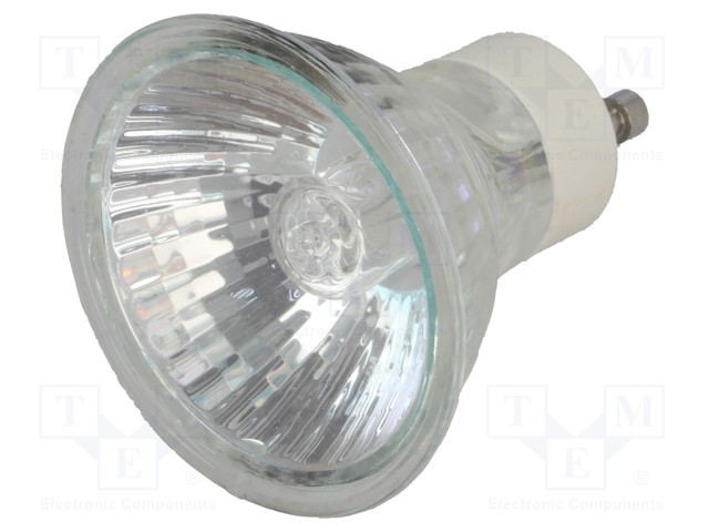 Filament lamp: halogen; 230VAC; 50W; GU10; JDR; 580lm; 38°