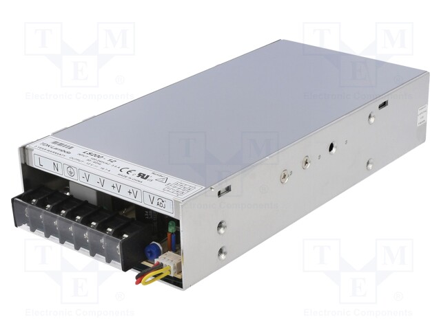 Power supply: industrial; single-channel,universal; 200W; 12VDC