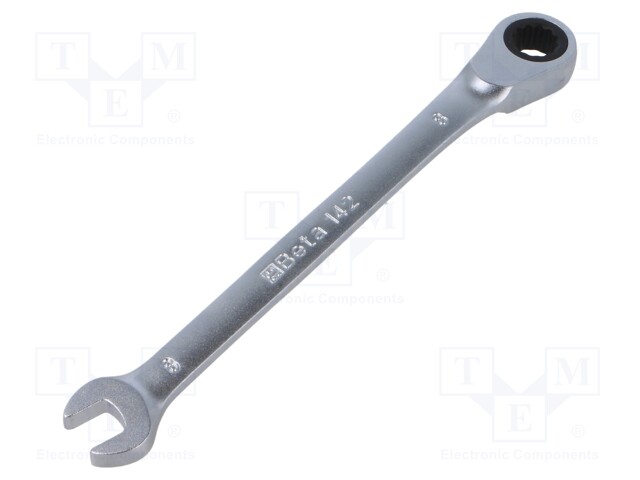 Wrench; combination spanner,with ratchet; 8mm