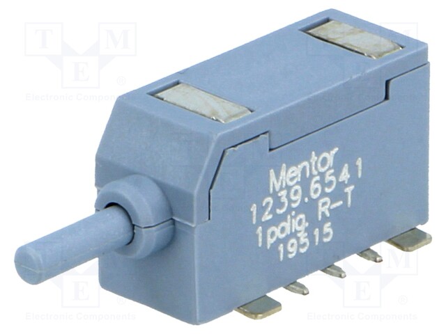 Switch: push-button; Pos: 2; SPDT; 0.5A/60VAC; 0.5A/60VDC; 5N; round