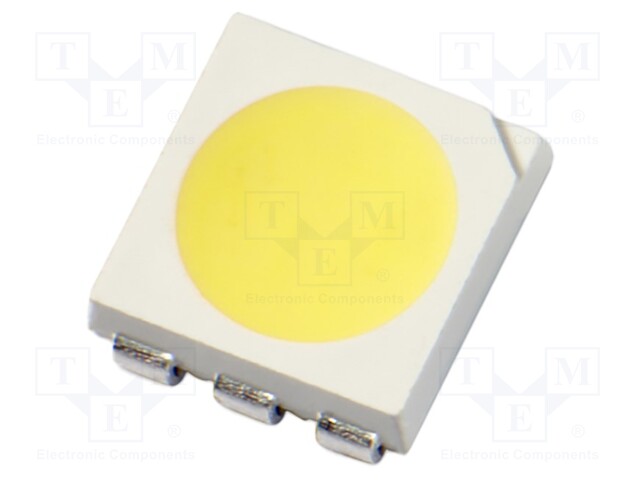 LED; SMD; 5050; white neutral; 4600÷6900mcd; 5000-6000K; 120°; 20mA