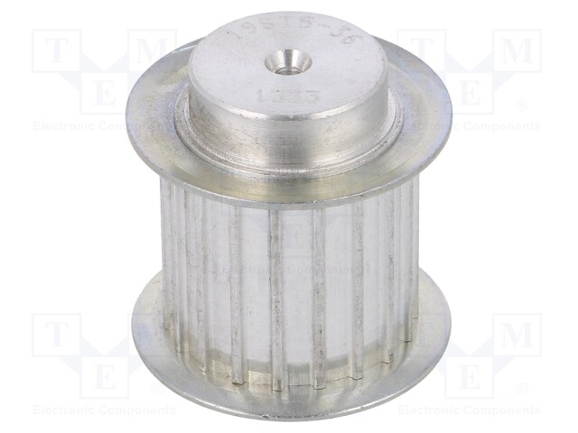 Belt pulley; AT5; W: 25mm; whell width: 36mm; Ø: 29mm; aluminium; ZRS