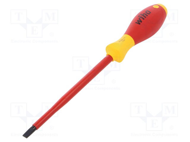 Screwdriver; insulated; slot; 6,5x1,2mm; Blade length: 150mm