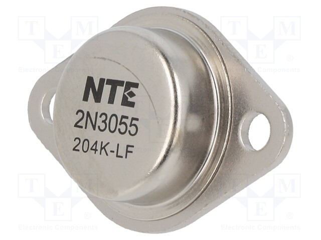 Transistor: NPN; bipolar; 60V; 15A; 115W; TO3