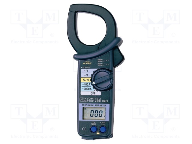 AC digital clamp meter; Features: HOLD function; Øcable: 55mm