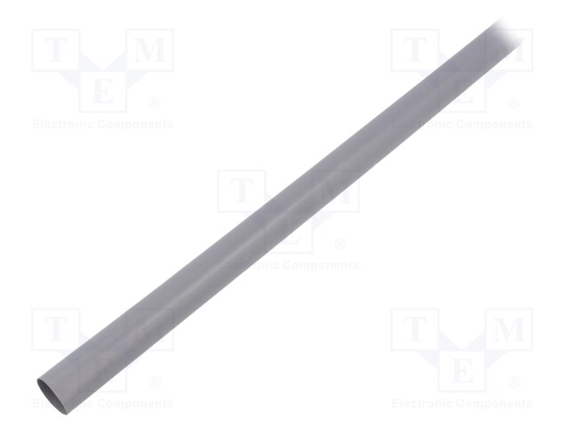 Heat shrink sleeve; flexible; 2: 1; 12.7mm; L: 1.2m; grey; 5pcs.