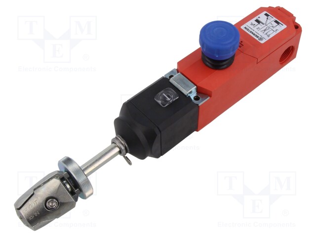 Safety switch: singlesided rope switch; NC x2 + NO x2; SR; IP67