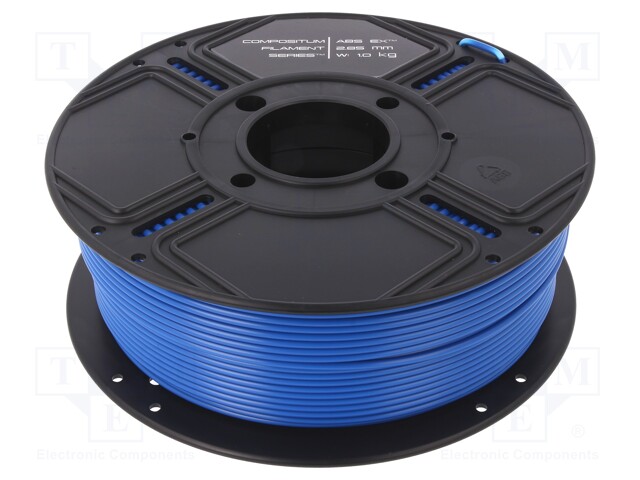 Filament: ABS EX; 2.85mm; blue; Printing temp: 250°C; 1kg