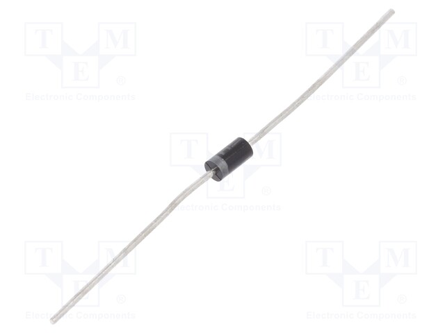 Diode: rectifying; THT; 600V; 1A; Package: reel,tape; DO41; 2us
