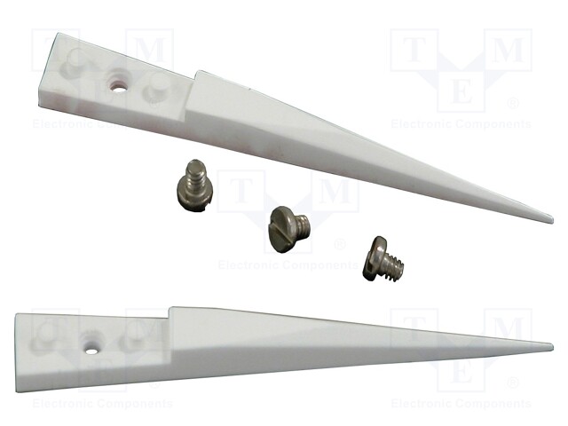 Kit of tips; 50mm; Blade tip shape: flat; universal; 2pcs.