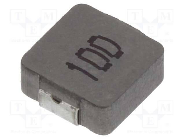 Inductor: wire; SMD; 10uH; 200mΩ; -40÷125°C; ±20%; 2.3A