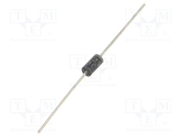 Diode: rectifying; THT; 400V; 2A; Ammo Pack; Ifsm: 70A; DO15; 150ns