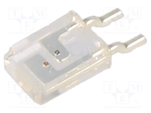 IR transmitter; 660nm,905nm; transparent; THT; Dim: 5.3x3.8x1.7mm