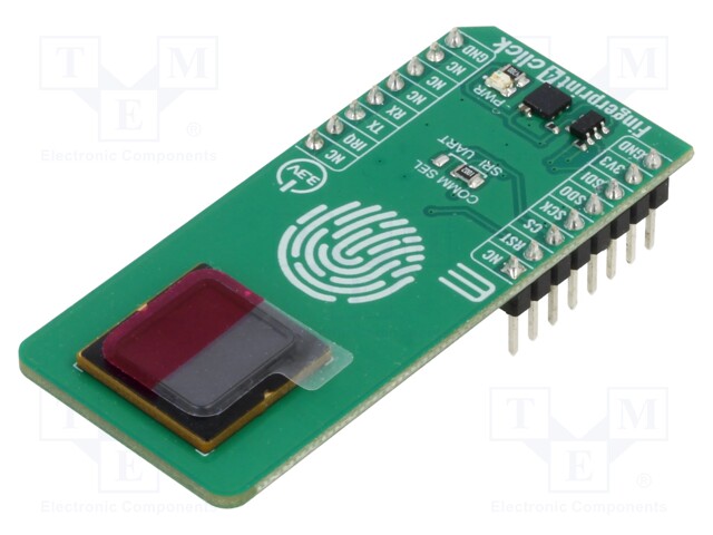 Click board; fingerprint reader; SPI,UART; 100018754; 3.3VDC