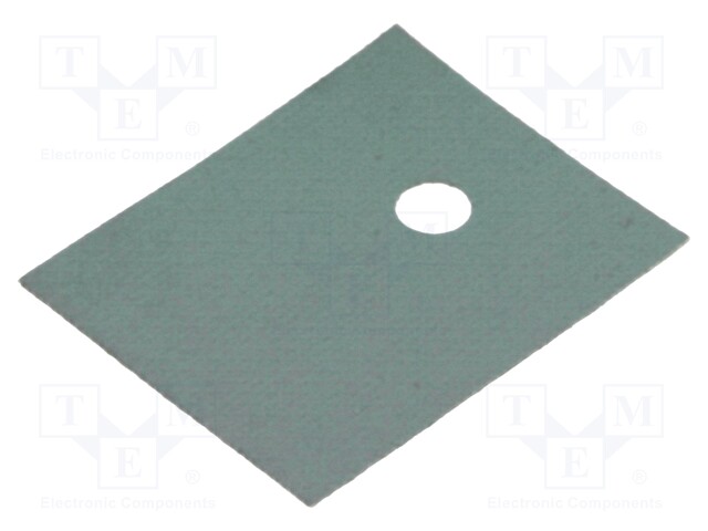 Heat transfer pad: silicone; TO247; 0.45K/W; L: 21mm; W: 17mm; 6.5kV