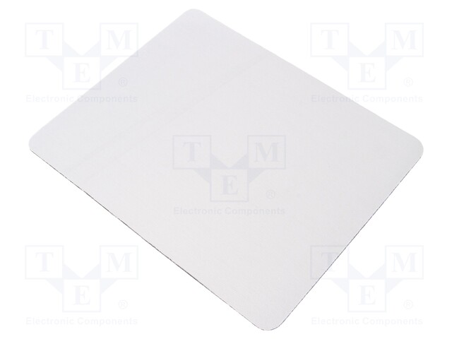 Mouse pad; white; Features: enables labelling; 220x180x2mm