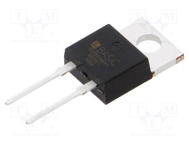 Diode: Schottky rectifying; SiC; THT; 650V; 6A; TO220-2; tube