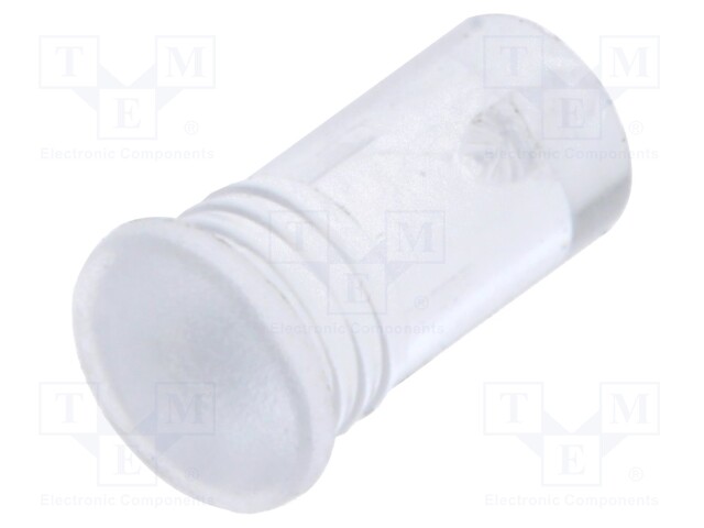 Fiber for LED; round; Ø3.2mm; Front: recessed; straight; IP68