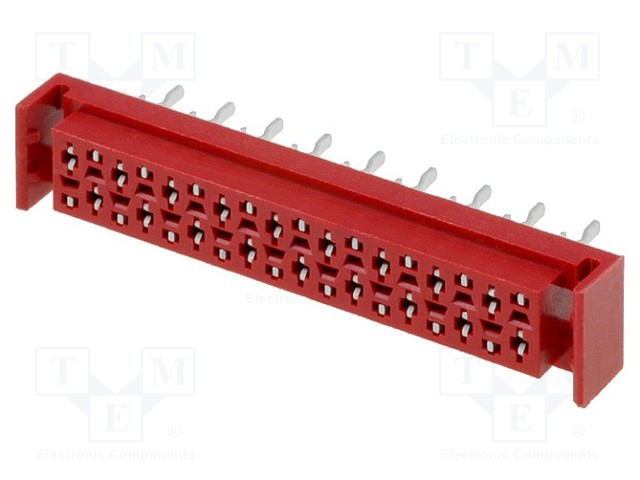 Socket; wire-board; female; PIN: 18; THT; on PCBs; 30V; 1A; -40÷105°C