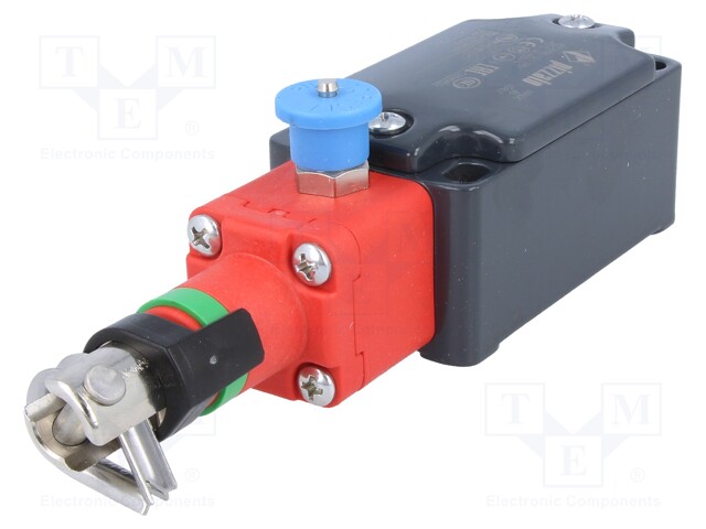 Safety switch: rope; NC + NO; Series: FD; -25÷80°C; IP67; Mat: metal